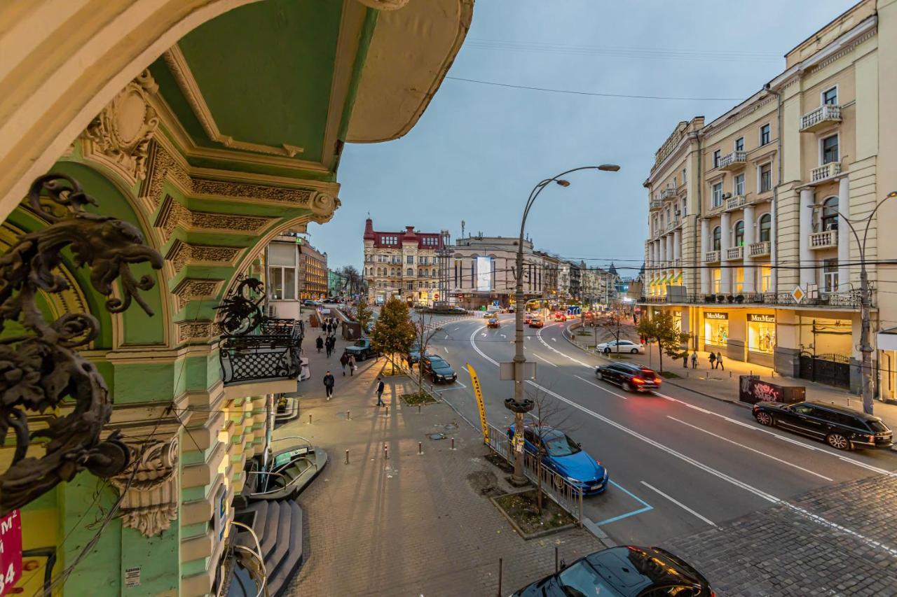 Rv Old City Apartment Velyka Vasylkivska 28,Self Check-In 24Х7 كييف المظهر الخارجي الصورة