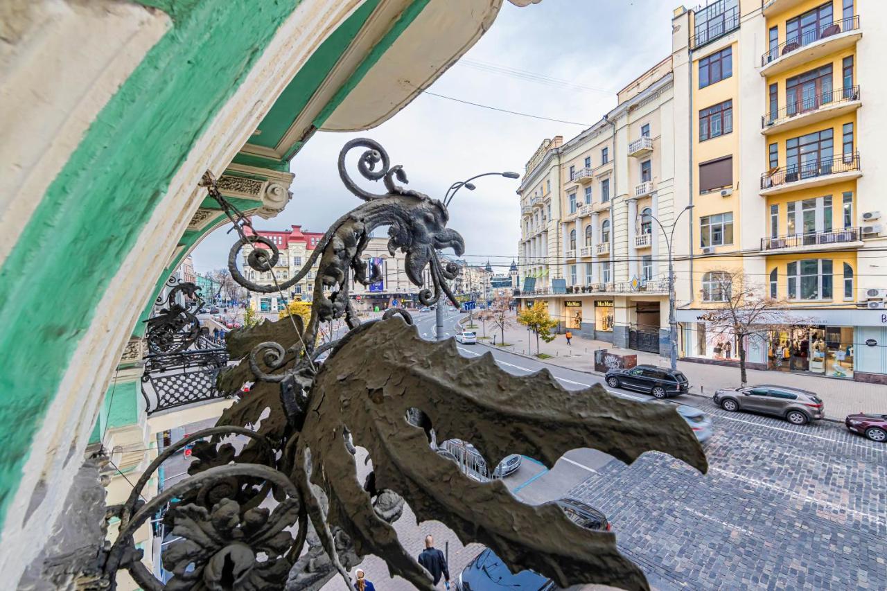 Rv Old City Apartment Velyka Vasylkivska 28,Self Check-In 24Х7 كييف المظهر الخارجي الصورة